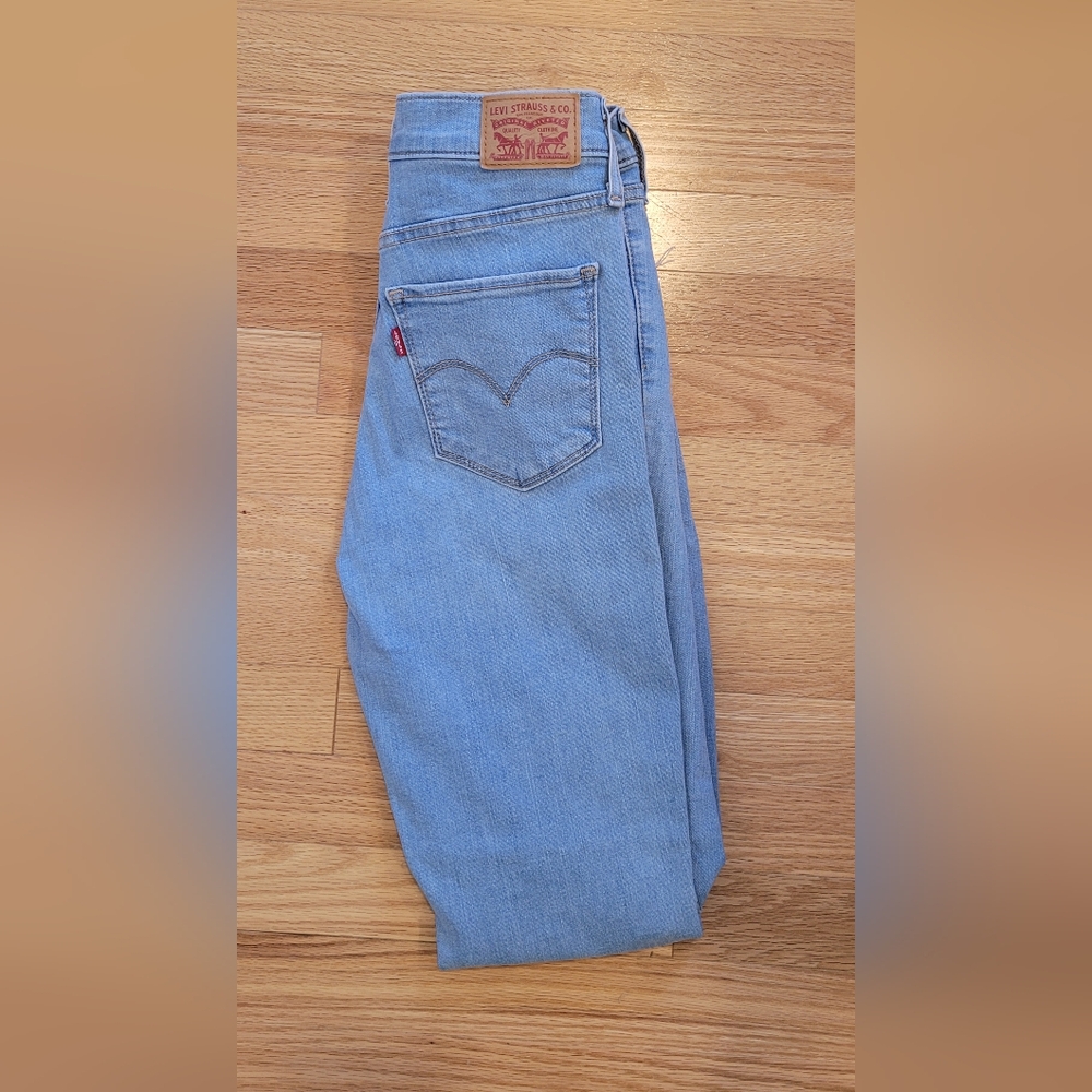 Levi's Sky Blue Denim Jeans